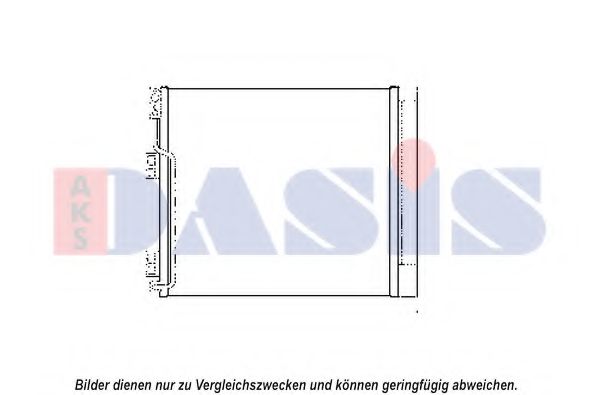 AKS DASIS 072045N Конденсатор, кондиционер механическая коробка передач для NISSAN (Ниссан) AKS DASIS 072045N Конденсатор, кондиционер механическая коробка передач для NISSAN (Ниссан)