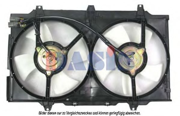 AKS DASIS 078043N Вентилятор, охлаждение двигателя для NISSAN (Ниссан) AKS DASIS 078043N Вентилятор, охлаждение двигателя для NISSAN (Ниссан)