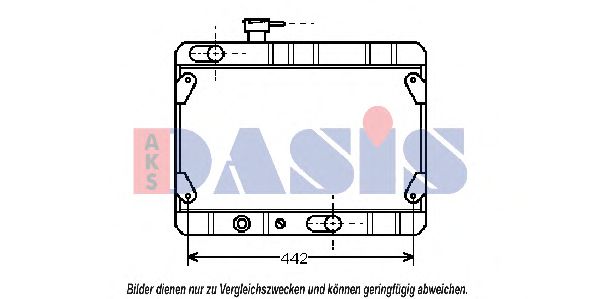 AKS DASIS 080040N Радиатор, охлаждение двигателя для FIAT STRADA (Фиат Страда) AKS DASIS 080040N Радиатор, охлаждение двигателя для FIAT STRADA (Фиат Страда)