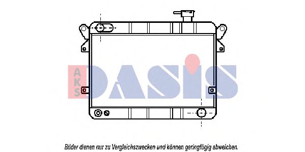 AKS DASIS 080050N Радиатор, охлаждение двигателя для FIAT SUPERBRAVO (Фиат Супербраvо) AKS DASIS 080050N Радиатор, охлаждение двигателя для FIAT SUPERBRAVO (Фиат Супербраvо)