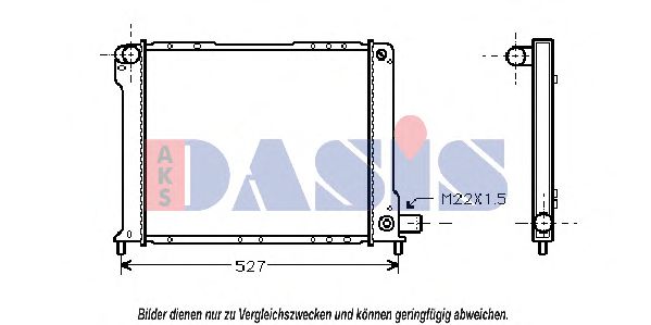 AKS DASIS 080380N Радиатор, охлаждение двигателя для LANCIA (Лансиа/лянча) AKS DASIS 080380N Радиатор, охлаждение двигателя для LANCIA (Лансиа/лянча)