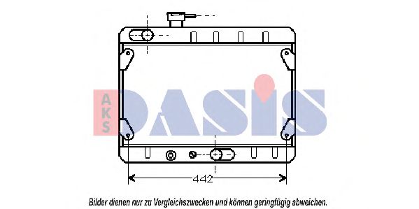AKS DASIS 081250N Радиатор, охлаждение двигателя для FIAT STRADA II (Фиат Страда 2) AKS DASIS 081250N Радиатор, охлаждение двигателя для FIAT STRADA II (Фиат Страда 2)