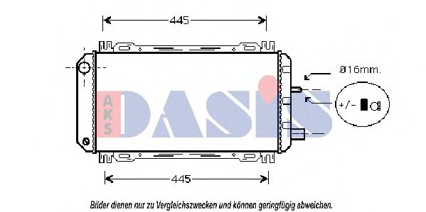 AKS DASIS 090490N Радиатор, охлаждение двигателя для FORD (Форд) AKS DASIS 090490N Радиатор, охлаждение двигателя для FORD (Форд)