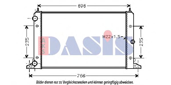 AKS DASIS 091600N Радиатор, охлаждение двигателя механическая коробка передач для VOLKSWAGEN SHARAN (Фольксваген Шаран) AKS DASIS 091600N Радиатор, охлаждение двигателя механическая коробка передач для VOLKSWAGEN SHARAN (Фольксваген Шаран)