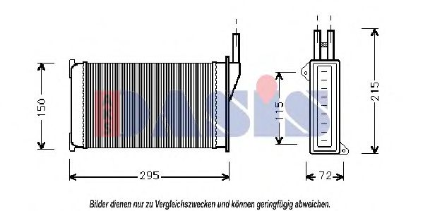 AKS DASIS 099060N Теплообменник, отопление салона для FORD (Форд) AKS DASIS 099060N Теплообменник, отопление салона для FORD (Форд)