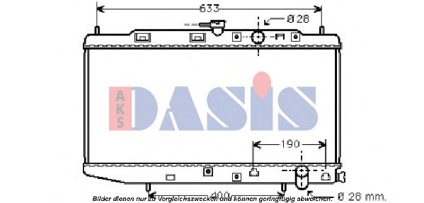 AKS DASIS 100321N Радиатор, охлаждение двигателя для HONDA CRX II (Хонда Cрх 2) AKS DASIS 100321N Радиатор, охлаждение двигателя для HONDA CRX II (Хонда Cрх 2)