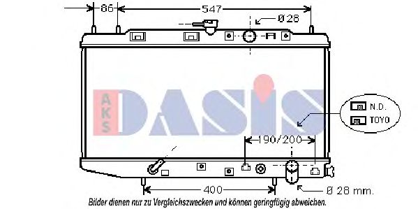 AKS DASIS 100332N Радиатор, охлаждение двигателя для HONDA CRX II (Хонда Cрх 2) AKS DASIS 100332N Радиатор, охлаждение двигателя для HONDA CRX II (Хонда Cрх 2)