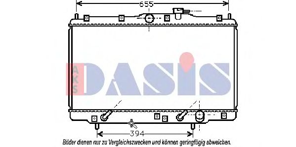 AKS DASIS 100860N Радиатор, охлаждение двигателя для HONDA ODYSSEY (Хонда Одъссэъ) AKS DASIS 100860N Радиатор, охлаждение двигателя для HONDA ODYSSEY (Хонда Одъссэъ)