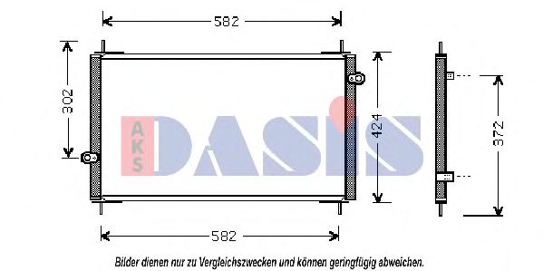 AKS DASIS 102004N Конденсатор, кондиционер для HONDA SHUTTLE (Хонда Шуттлэ) AKS DASIS 102004N Конденсатор, кондиционер для HONDA SHUTTLE (Хонда Шуттлэ)