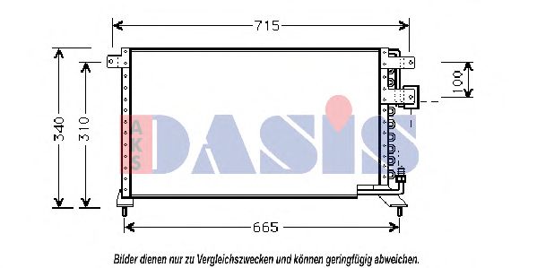 AKS DASIS 102020N Конденсатор, кондиционер для HONDA ACCORD II (Хонда Аccорд 2) AKS DASIS 102020N Конденсатор, кондиционер для HONDA ACCORD II (Хонда Аccорд 2)