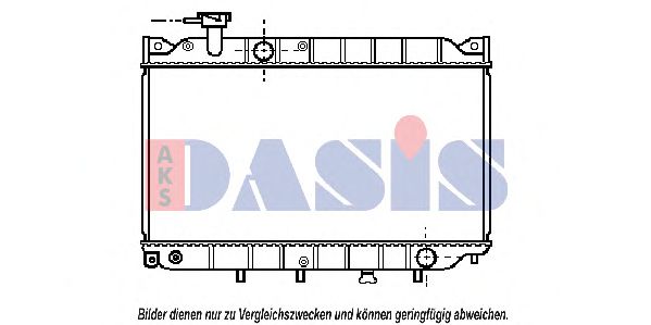 AKS DASIS 110010N Радиатор, охлаждение двигателя для MAZDA GLC II (Мазда Глc 2) AKS DASIS 110010N Радиатор, охлаждение двигателя для MAZDA GLC II (Мазда Глc 2)