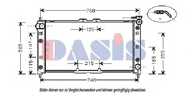 AKS DASIS 110017N Радиатор, охлаждение двигателя для MAZDA EUNOS 30X (Мазда Эунос 30x) AKS DASIS 110017N Радиатор, охлаждение двигателя для MAZDA EUNOS 30X (Мазда Эунос 30x)