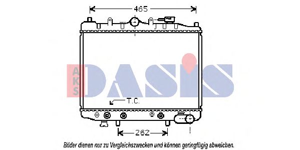 AKS DASIS 110630N Радиатор, охлаждение двигателя для MAZDA 323 III (Мазда 323 3) AKS DASIS 110630N Радиатор, охлаждение двигателя для MAZDA 323 III (Мазда 323 3)