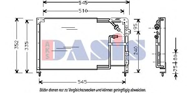 AKS DASIS 112030N Конденсатор, кондиционер для MAZDA 323 III (Мазда 323 3) AKS DASIS 112030N Конденсатор, кондиционер для MAZDA 323 III (Мазда 323 3)