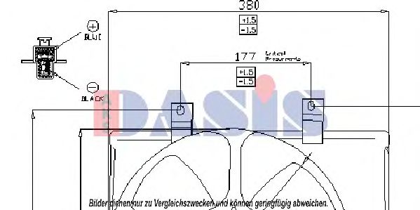 AKS DASIS 118046N Вентилятор, охлаждение двигателя для MAZDA 323 III (Мазда 323 3) AKS DASIS 118046N Вентилятор, охлаждение двигателя для MAZDA 323 III (Мазда 323 3)