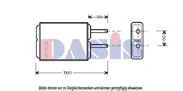 AKS DASIS 119030N Теплообменник, отопление салона для MAZDA 626 III (Мазда 626 3) AKS DASIS 119030N Теплообменник, отопление салона для MAZDA 626 III (Мазда 626 3)