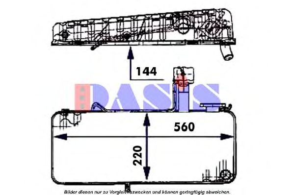 AKS DASIS 133480T Компенсационный бак, охлаждающая жидкость для IVECO EUROSTAR (Ивеко Эуростар) AKS DASIS 133480T Компенсационный бак, охлаждающая жидкость для IVECO EUROSTAR (Ивеко Эуростар)