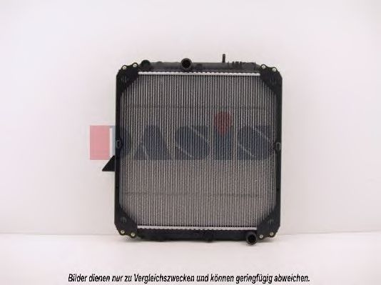 AKS DASIS 133590N Радиатор, охлаждение двигателя<br >механическая коробка передач 