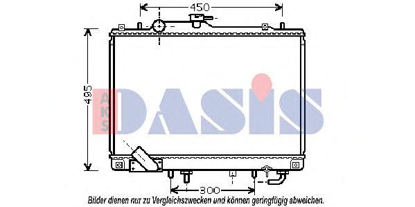 AKS DASIS 140018N Радиатор, охлаждение двигателя для MITSUBISHI CHALLENGER (Митсубиши/митсубиси Чаллэнгэр) AKS DASIS 140018N Радиатор, охлаждение двигателя для MITSUBISHI CHALLENGER (Митсубиши/митсубиси Чаллэнгэр)