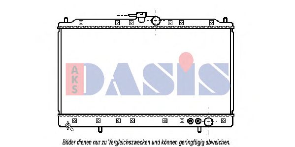 AKS DASIS 140310N Радиатор, охлаждение двигателя для MITSUBISHI SIGMA (Митсубиши/митсубиси Сигма) AKS DASIS 140310N Радиатор, охлаждение двигателя для MITSUBISHI SIGMA (Митсубиши/митсубиси Сигма)
