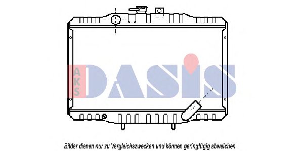 AKS DASIS 140340N Радиатор, охлаждение двигателя для MITSUBISHI L 300 STARWAGON (Митсубиши/митсубиси Л 300 старвагон) AKS DASIS 140340N Радиатор, охлаждение двигателя для MITSUBISHI L 300 STARWAGON (Митсубиши/митсубиси Л 300 старвагон)