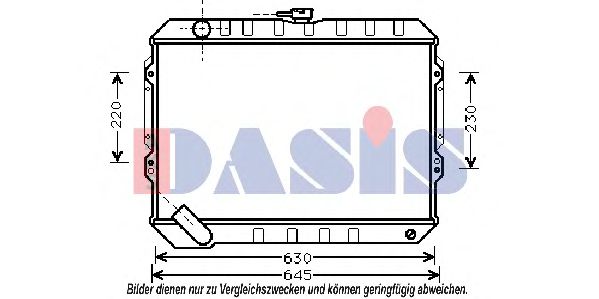 AKS DASIS 140370N Радиатор, охлаждение двигателя для MITSUBISHI MONTERO (Митсубиши/митсубиси Монтэро) AKS DASIS 140370N Радиатор, охлаждение двигателя для MITSUBISHI MONTERO (Митсубиши/митсубиси Монтэро)