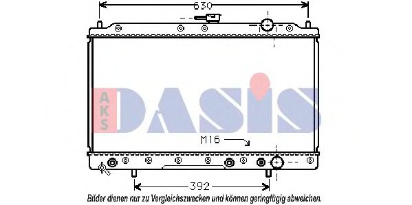 AKS DASIS 140510N Радиатор, охлаждение двигателя для MITSUBISHI ETERNA IV (Митсубиши/митсубиси Этэрна иv) AKS DASIS 140510N Радиатор, охлаждение двигателя для MITSUBISHI ETERNA IV (Митсубиши/митсубиси Этэрна иv)