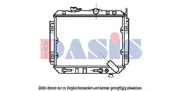 AKS DASIS 141020N Радиатор, охлаждение двигателя для MITSUBISHI COLT II (Митсубиши/митсубиси Cолт 2) AKS DASIS 141020N Радиатор, охлаждение двигателя для MITSUBISHI COLT II (Митсубиши/митсубиси Cолт 2)
