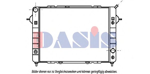 AKS DASIS 150039N Радиатор, охлаждение двигателя для OPEL (Опель) AKS DASIS 150039N Радиатор, охлаждение двигателя для OPEL (Опель)