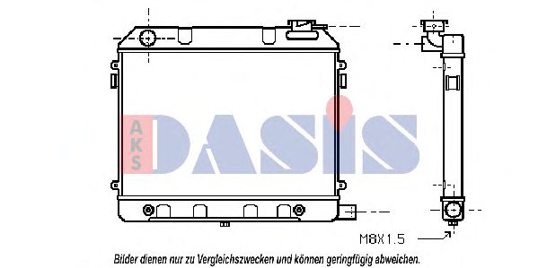 AKS DASIS 150040N Радиатор, охлаждение двигателя для OPEL KADETT C (Опель Кадэтт c) AKS DASIS 150040N Радиатор, охлаждение двигателя для OPEL KADETT C (Опель Кадэтт c)