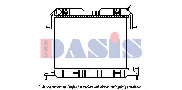 AKS DASIS 150560N Радиатор, охлаждение двигателя для OPEL OMEGA A (Опель Омэга а) AKS DASIS 150560N Радиатор, охлаждение двигателя для OPEL OMEGA A (Опель Омэга а)