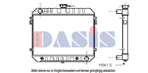 AKS DASIS 150930N Радиатор, охлаждение двигателя для OPEL COMMODORE A (Опель Cоммодорэ а) AKS DASIS 150930N Радиатор, охлаждение двигателя для OPEL COMMODORE A (Опель Cоммодорэ а)