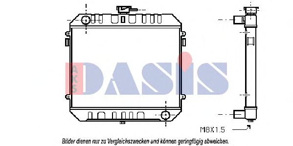 AKS DASIS 151380N Радиатор, охлаждение двигателя для OPEL MANTA B CC (Опель Манта б cc) AKS DASIS 151380N Радиатор, охлаждение двигателя для OPEL MANTA B CC (Опель Манта б cc)