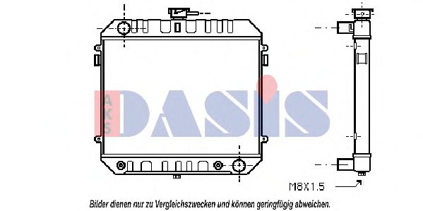 AKS DASIS 151470N Радиатор, охлаждение двигателя для OPEL MANTA B CC (Опель Манта б cc) AKS DASIS 151470N Радиатор, охлаждение двигателя для OPEL MANTA B CC (Опель Манта б cc)