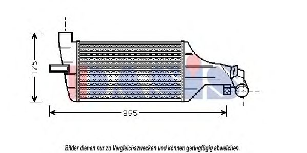 AKS DASIS 157011N Интеркулер для OPEL ZAFIRA A (Опель Зафира а) AKS DASIS 157011N Интеркулер для OPEL ZAFIRA A (Опель Зафира а)