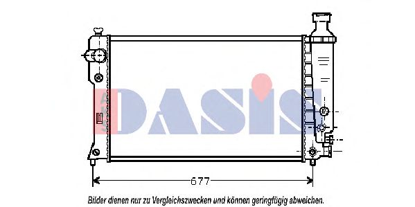 AKS DASIS 160068N Радиатор, охлаждение двигателя для PEUGEOT (Пежо) AKS DASIS 160068N Радиатор, охлаждение двигателя для PEUGEOT (Пежо)