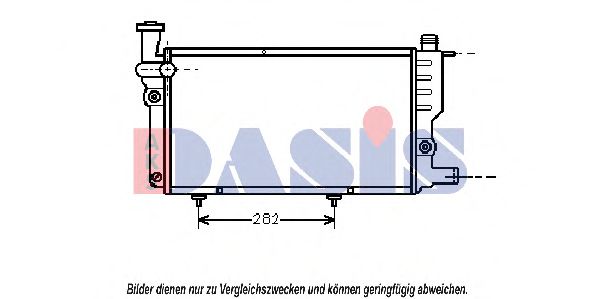 AKS DASIS 160070N Радиатор, охлаждение двигателя для PEUGEOT 205 II (Пежо 205 2) AKS DASIS 160070N Радиатор, охлаждение двигателя для PEUGEOT 205 II (Пежо 205 2)