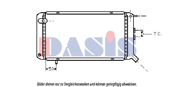 AKS DASIS 160090N Радиатор, охлаждение двигателя для PEUGEOT 305 II (Пежо 305 2) AKS DASIS 160090N Радиатор, охлаждение двигателя для PEUGEOT 305 II (Пежо 305 2)