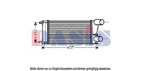 AKS DASIS 167013N Интеркулер 