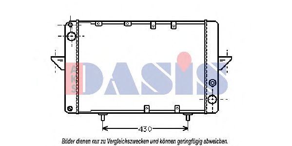 AKS DASIS 180033N Радиатор, охлаждение двигателя для RENAULT MASTER I (Рено Мастэр и) AKS DASIS 180033N Радиатор, охлаждение двигателя для RENAULT MASTER I (Рено Мастэр и)
