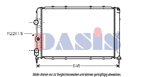 AKS DASIS 180270N Радиатор, охлаждение двигателя для RENAULT MEGANE I (Рено Меган 1) AKS DASIS 180270N Радиатор, охлаждение двигателя для RENAULT MEGANE I (Рено Меган 1)