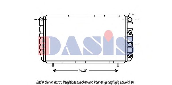 AKS DASIS 180900N Радиатор, охлаждение двигателя для RENAULT FUEGO (Рено Фуэго) AKS DASIS 180900N Радиатор, охлаждение двигателя для RENAULT FUEGO (Рено Фуэго)