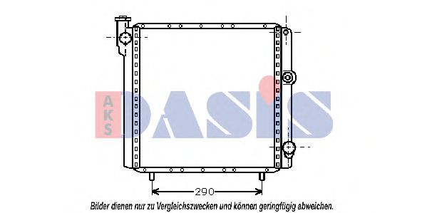 AKS DASIS 180990N Радиатор, охлаждение двигателя для RENAULT 9 (Рено 9) AKS DASIS 180990N Радиатор, охлаждение двигателя для RENAULT 9 (Рено 9)