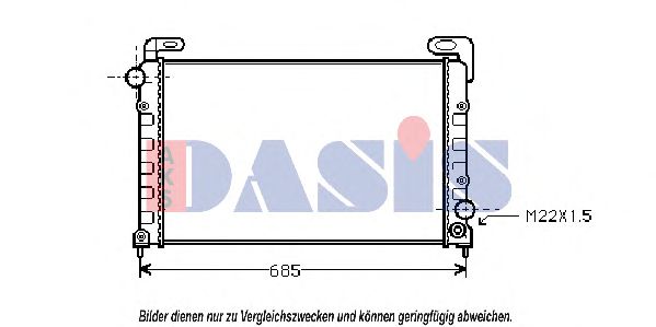 AKS DASIS 181110N Радиатор, охлаждение двигателя для RENAULT SAFRANE II (Рено Сафран 2) AKS DASIS 181110N Радиатор, охлаждение двигателя для RENAULT SAFRANE II (Рено Сафран 2)