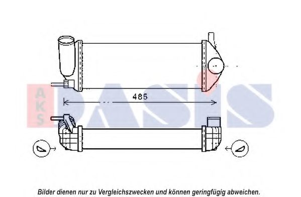 AKS DASIS 187031N Интеркулер механическая коробка передач для RENAULT KANGOO (Рено Кангу) AKS DASIS 187031N Интеркулер механическая коробка передач для RENAULT KANGOO (Рено Кангу)