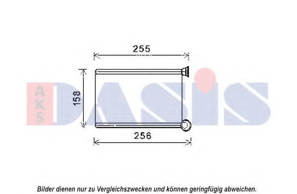 AKS DASIS 189013N Теплообменник, отопление салона для RENAULT MEGANE II ER (Рено Меган 2 ер) AKS DASIS 189013N Теплообменник, отопление салона для RENAULT MEGANE II ER (Рено Меган 2 ер)