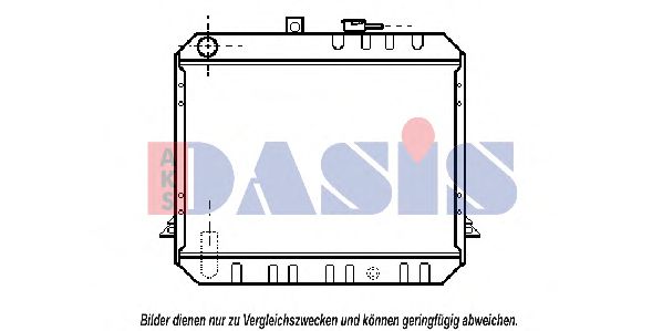 AKS DASIS 210520N Радиатор, охлаждение двигателя для TOYOTA HIACE II (Тойота/тоета Хиаcэ 2) AKS DASIS 210520N Радиатор, охлаждение двигателя для TOYOTA HIACE II (Тойота/тоета Хиаcэ 2)