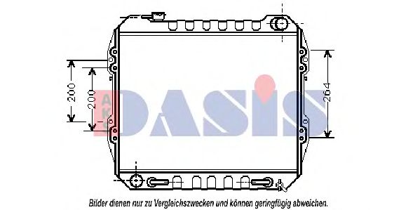 AKS DASIS 213100N Радиатор, охлаждение двигателя для TOYOTA 4 RUNNER (Тойота/тоета 4 руннэр) AKS DASIS 213100N Радиатор, охлаждение двигателя для TOYOTA 4 RUNNER (Тойота/тоета 4 руннэр)