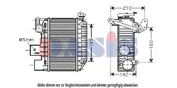 AKS DASIS 217001N Интеркулер для TOYOTA PICNIC (Тойота/тоета Пикник) AKS DASIS 217001N Интеркулер для TOYOTA PICNIC (Тойота/тоета Пикник)