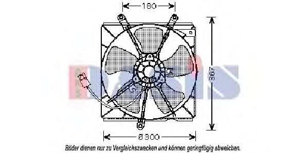 AKS DASIS 218031N Вентилятор, охлаждение двигателя для TOYOTA COROLLA (Тойота/тоета Cоролла) AKS DASIS 218031N Вентилятор, охлаждение двигателя для TOYOTA COROLLA (Тойота/тоета Cоролла)